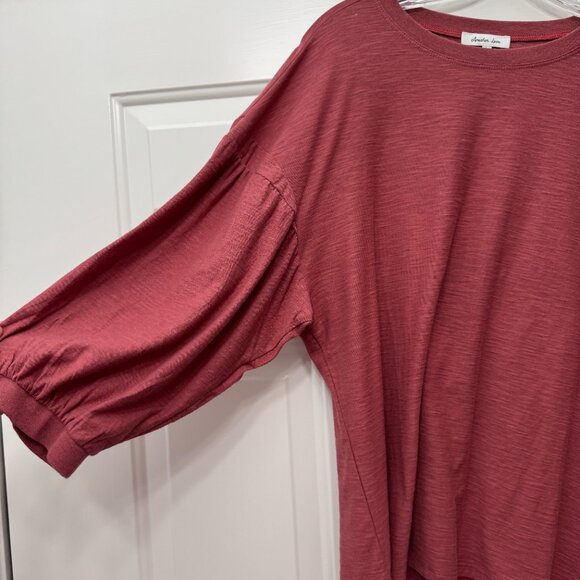 Another Love Bell Quarter Length Sleeve Loose Fit Women's Blouse Size Large - Picture 2 of 4